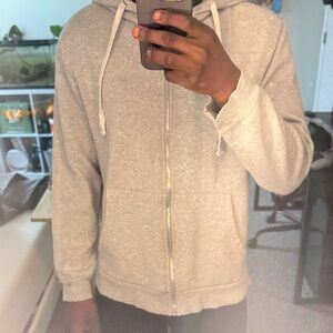 Forever 21 Light Gray Hoodie